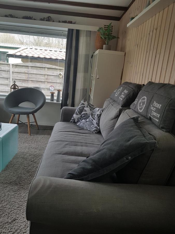 Chalet Gaasterland Bos-Ijsselmeer 4 Pers. Rijs Bagian luar foto