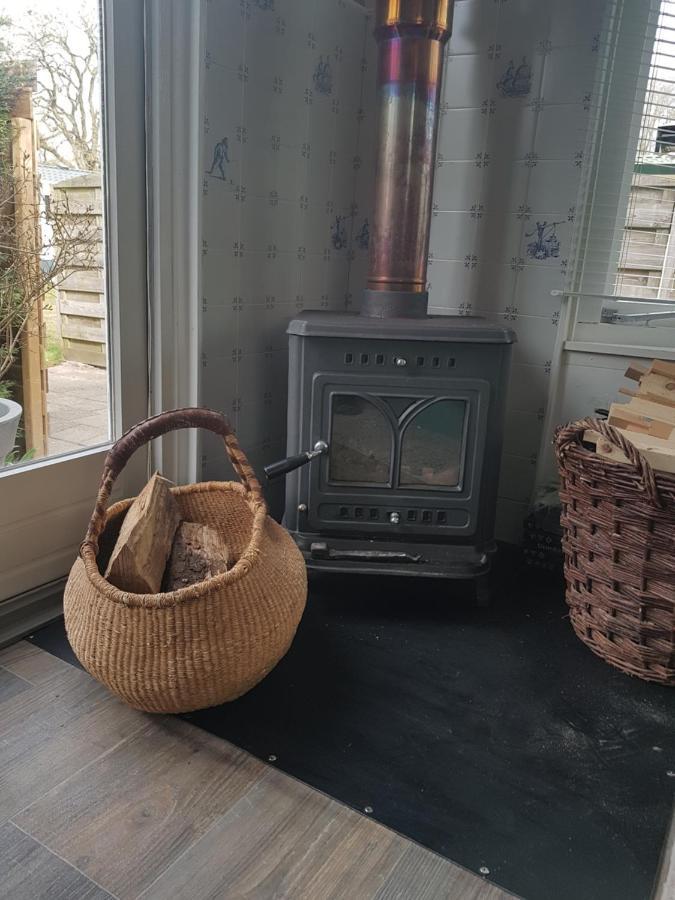 Chalet Gaasterland Bos-Ijsselmeer 4 Pers. Rijs Bagian luar foto